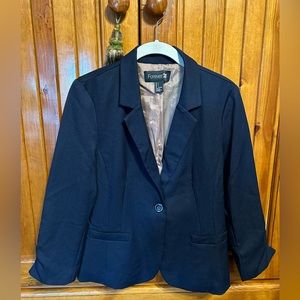 Forever 21 Navy Blue Blazer size LG